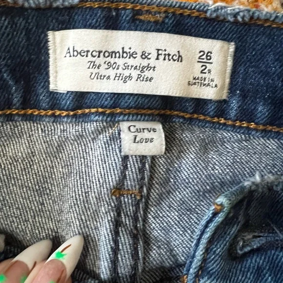 4 Pair Lot Abercrombie Jeans Size 2 - Picture 3 of 9